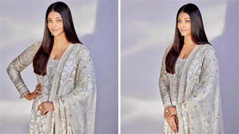 aishwarya rai current pic|'Apsara of Bollywood' Aishwarya Rai looks elegant in white in her.